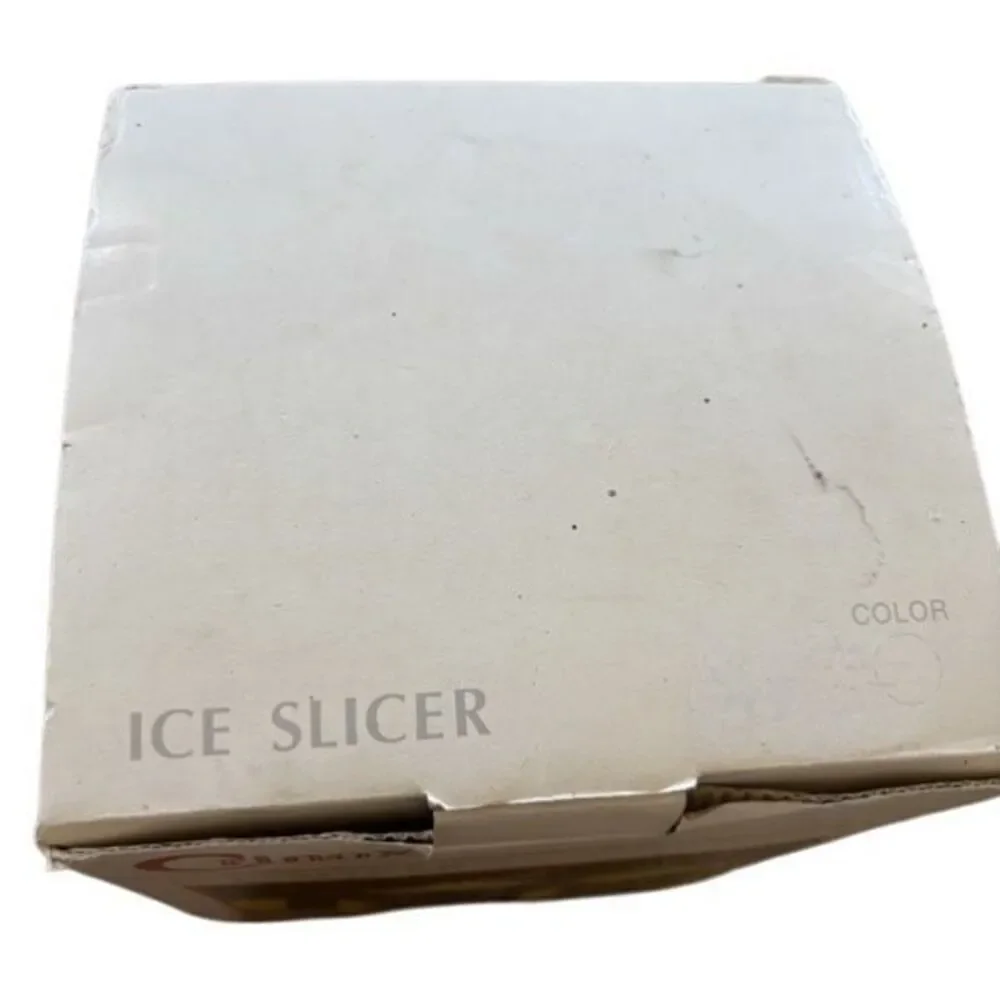 Crinox Hand Crank Ice Slicer Open Box